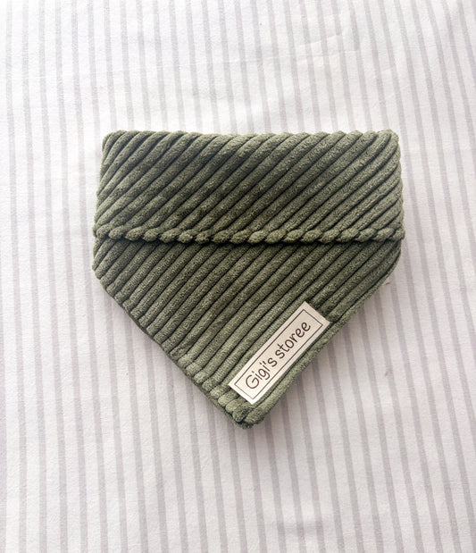 Green cord bandana