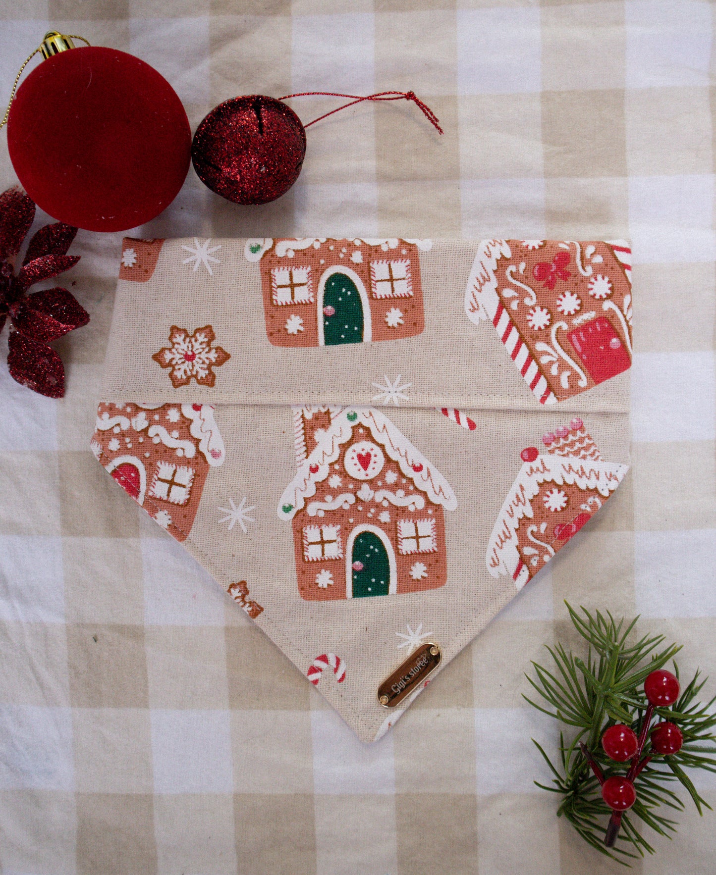 Gingerbread House Bandana